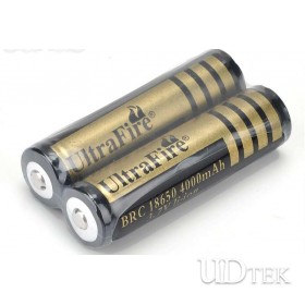 4000mah 18650 large capacity Rechargeable Lithium battery UD09102